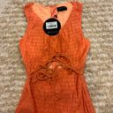 White Fox Boutique White Fox Discovering You Orange Mini Dress  Photo 2