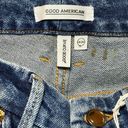 Good American  NWT Good Curve Straight GCS127T Distressed Blue Size 8/29 Photo 10