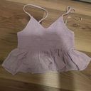 Abercrombie & Fitch abercrombie purple tank top  Photo 0