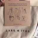 Lark & Ives Collectibles Minimalist Bandanna Hair Scarf Bundle of 2 Scarfs Photo 5