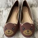 Dolls Kill YRU Cute To The Core Beary Cute Brown Bear Flats Photo 1