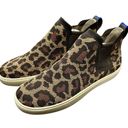 Rothy's Rothy’s The Chelsea Wildcat Cheetah Leopard Shoes Slip On Sneakers Brown 8 Photo 2