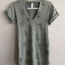 Blue Blush Green Distressed Dress Photo 0