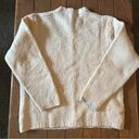 Lands'End Lands’ End Cream Wool Knit Sweater Photo 1