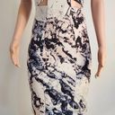 Kendall + Kylie  Jenner Topshop ASOS White Marble Party Bodycon MIDI Dress Size 8 Photo 3