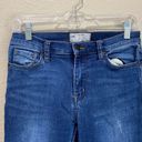 Free People  Great Heights Frayed Skinny Jean Size 27 Revolve Stretch Denim Photo 4