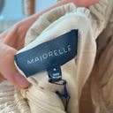 Majorelle  Carla Dress In Metallic Neutral Size M Photo 4