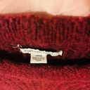 American Eagle Oversized Maroon Sweater Photo 4