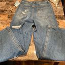 Wax Jean Distressed Oversized High Waisted Jeans Photo 1