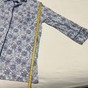 Ralph Lauren Lauren  S Small PJ Pajama Set Long Sleeve Top / Pants Blue Pattern Photo 7