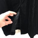 Glamorous Vintage Velvet Black Low Back Bow Detail  Little Back Dress Size 4 Photo 6