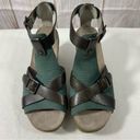 Dansko  Chunky Heel Brown and Turquoise Leather Sandals Women’s Size 37 / 7 Photo 70