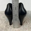 Ecco  Women's Black Heels Pumps Shoes Leather Size 39 Photo 3