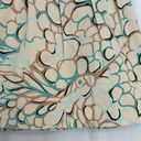 Lilly Pulitzer Bird Print Skirt Drop Waist Pleats Khaki and Blue Size 8 Photo 1