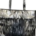 Victoria's Secret Victoria Secret Black Fringe Shoulder Bag Photo 1