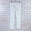 Paige  Skyline Skinny Ankle Peg Jeans in Optic White Size 27 Photo 4