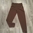 Matilda Jane Womens  Paint by numbers rouched brown stretch leggings size small Photo 0