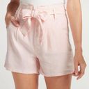 Hudson Jeans Hudson Shorts NWT Paperbag Pink Belted High Rise Stretch Lightweight Women’s 29 Photo 0