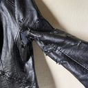 GUESS Black Leather Jacket Photo 3