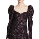 Rococo  Sand Diva Dress Black Metallic Mini Dress Size Small Photo 0