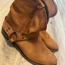 Frye  Harness Size 71/2 Cognac Women's Leather Boots /cowgirl style Photo 1