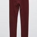 Aerie red  real me high waisted 7/8 legging Photo 0