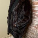 Oleg Cassini King Furs Memphis Authentic Mink Vintage Fur Coat  Women’s M-L Photo 2