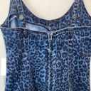 Charlotte Russe Leopard Print Denim Dress Photo 3