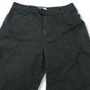 Bill Blass  Jeans Pants Size 8 Stretch Women's Casual Chino Straight Leg Black Faced Fading  Photo 2