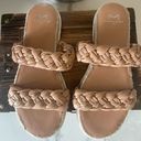 Marc Fisher  Jaimee Espadrille Slide Sandals in Tan Photo 5