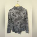 Anthropologie Maeve Ainsley Tie-Dye Thermal Long Sleeve Turtleneck Top Size S Photo 3