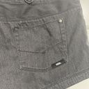 Vans  Chino Shorts Women's 3 Gray Vintage Y2K Logo Photo 4