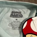 Nintendo  Super Mario Yoshi's World Light Blue Short Sleeve Tee Shirt Size M Photo 4
