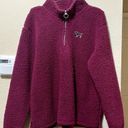 Victoria's Secret Pink Sherpa Quarter Zip Pullover Photo 0