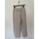 Madewell  Classic High Waist Linen Trouser Pullon Pant. Small Photo 4