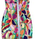 Sky to Moon Strapless Multicolor Cocktail Corset Dress Medium Summer Easter Photo 5