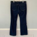 Loft Ann Taylor  Mid Rise Curvy Boot Cut Jeans in Rinse Wash - Curvy Fit Size 12 Photo 5