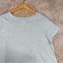 J.Jill  Love Linen Scoop Neck Mixed Media Short Sleeve Textured Swing Top XSP Photo 8