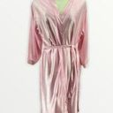 Second Skin Vintage Kiki Pale Pink Nylon  3/4 Sleeve Robe Photo 1