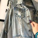 Guess ripped denim jean jacket  Photo 2