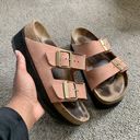 Birkenstock Pink Platform Sandals Photo 0