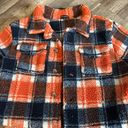 Shinestar Fuzzy Flannel coat  Photo 3