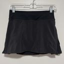 Lululemon  Play Off The Pleats Pickleball Tennis Athletic Swift Skirt Skort Black Photo 2