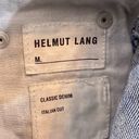 Helmut Lang  Women's Classic Denim Italian Cut Jeans Button Fly Rigid Size 25 Photo 5