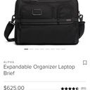 TUMI ALPHA EXPANDABLE LAPTOP BRIEFCASE Black Photo 1