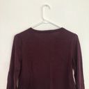 Loft ANN TAYLOR  Mosaic Owl Sweater Burgundy Maroon Graphic Lightweight Wool Etc Photo 8