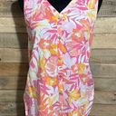 J.Jill  Women’s Lightweight Button Front V-Neck Sleeveless Summer Tank Top Photo 0