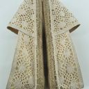 West Loop Women’s Creme Fabric Crochet Slip On Espadrille Flats Large 9/10 Photo 5