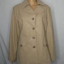 Gallery Giacca  Company Tan Trench Coat Jacket Lrg Photo 0