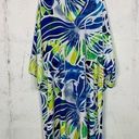 Natori  Zelda Caftan Deep De Chine Silky Swim Cover Size 1X Photo 0